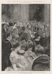 El banquete del Guildhall, 9 de noviembre